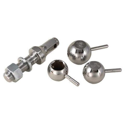 Multi-Ball Trimax TMB335 Hitch Ball Interchangeable System, Chrome