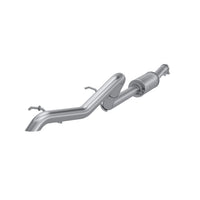 Muffler MBRP S5514AL Off-Road Aluminized Tail Pipe before Axle