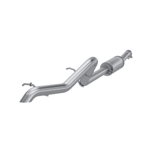 Muffler MBRP S5514AL Off-Road Aluminized Tail Pipe before Axle