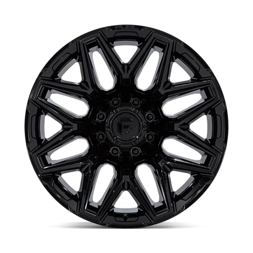 FLUX FUEL OFF-ROAD 20X9 8X180 5.04 1mm GLOSS BLACK - FC854BX20908801