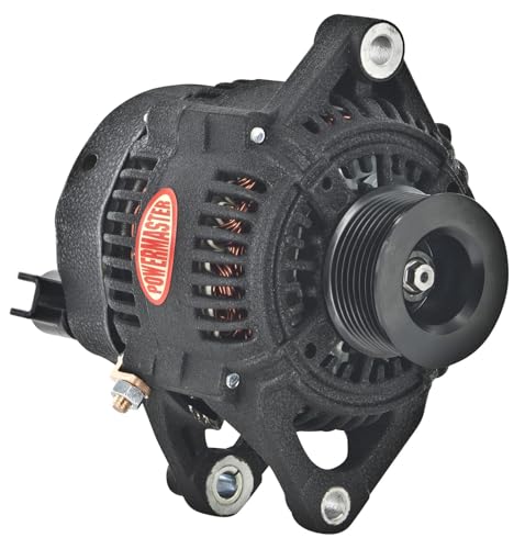 Alt Denso Powermaster Black Wrinkle 170A Dodge 8 Groove Pulley