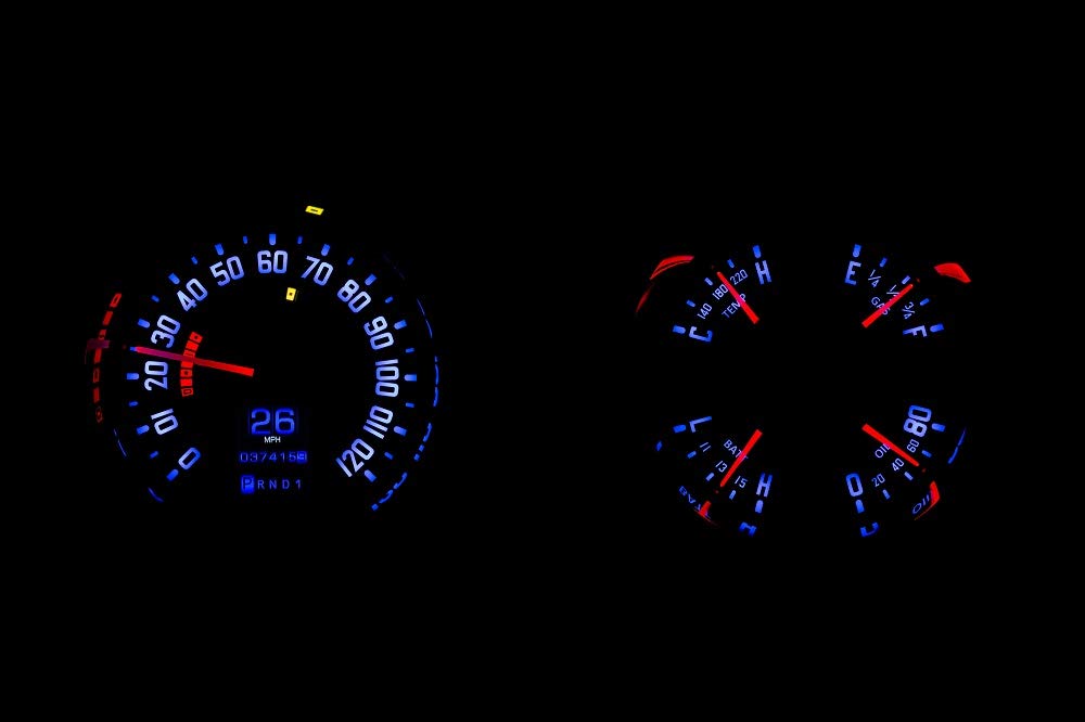 Dakota Digital Retrotech RTX-54C-PU-X Gauge Instrument System Compatible with 1954 Chevy Pickup