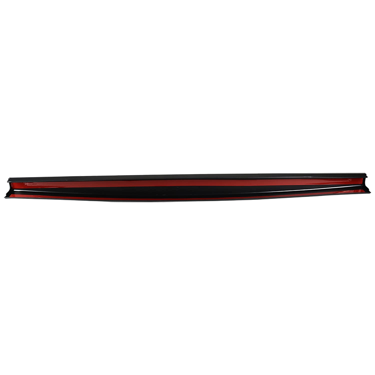 Black Tailgate Molding Cap Protector Spec-D Tuning ABS Spoiler Cover Compatible with 2005-2009 Hummer H2 SUT