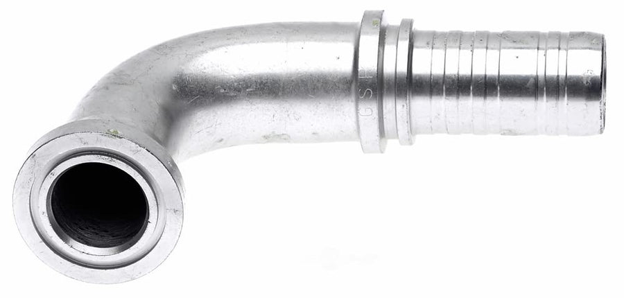 GlobalSpiral Couplings Gates 24GSP-24FLH90-094, Code 62 O-Ring Flange Heavy, Zinc Plated Carbon Steel, 6.91", 90° Bent Tube, 1 1/2" ID
