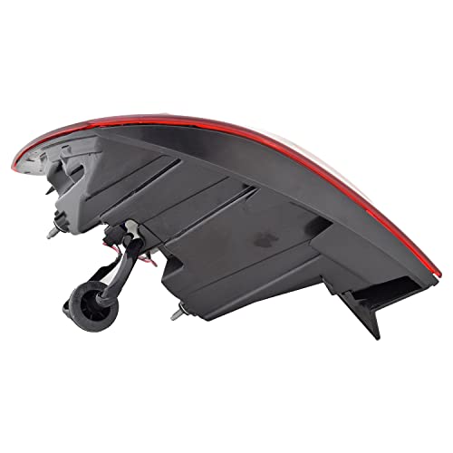 Left TYC Tail Light Assembly Compatible with 2019-2021 Kia Forte