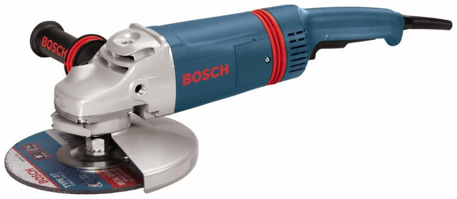 Bosch 9 Large Angle Grinder with Rat Tail Handle 1893-6