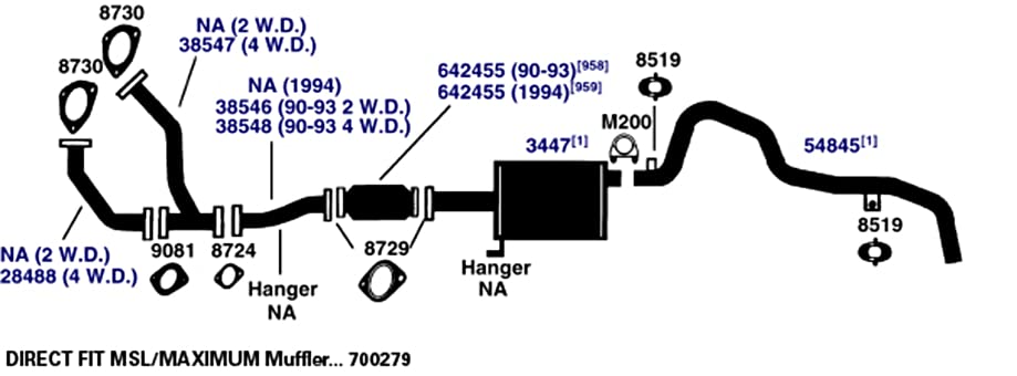 Exhaust Pipe AP Exhaust Products 28488