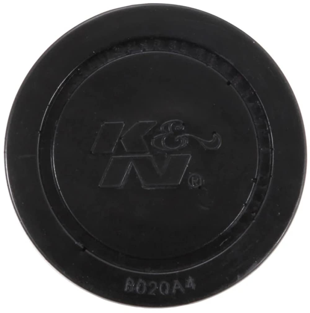 K&N Air Filter/Breather Vent: High Performance, Premium, Washable, Replacement Engine Filter: Filter Height: 1.5 in, Flange Length: 1 in, Shape: Breather, 62-1020