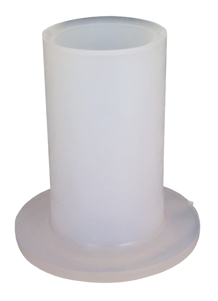 Non-Threaded Inlet Boss ICON 12478 Spin Fitting, 1-1/4"OD x 1" ID, White