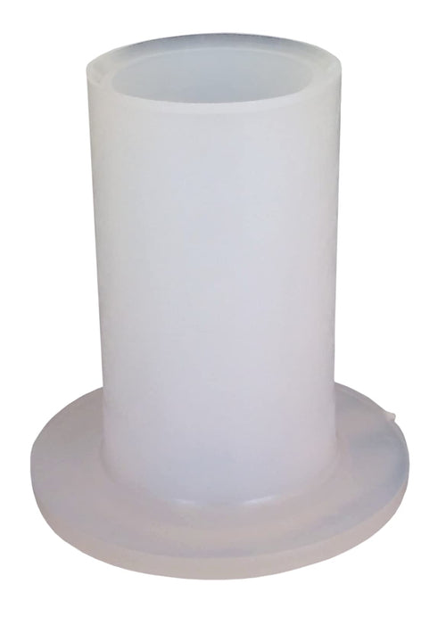 Non-Threaded Inlet Boss ICON 12478 Spin Fitting, 1-1/4"OD x 1" ID, White