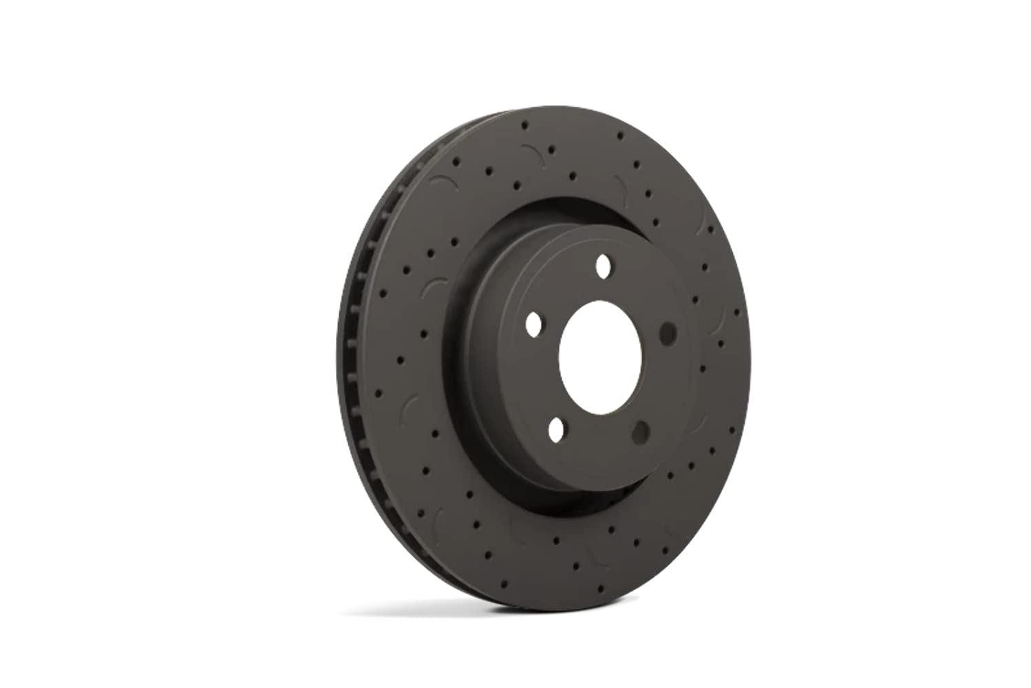 Talon Cross-Drilled and Slotted Vented Rotor, Hawk Performance Brakes, 12.6 in. Diameter, 1.91 in. Height