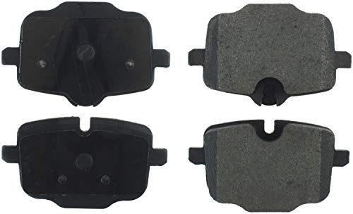 Rear StopTech 308.14690 Brake Pads with Shims and Hardware; Street