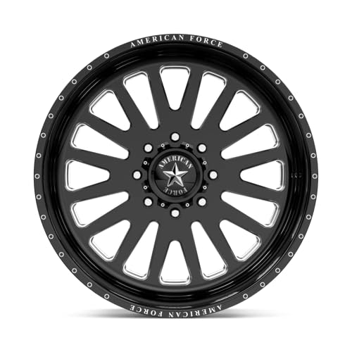 AWF20 American Force 24X12 8X6.5 G-BLK MACH -40MM - AFTNF20D22-2-20