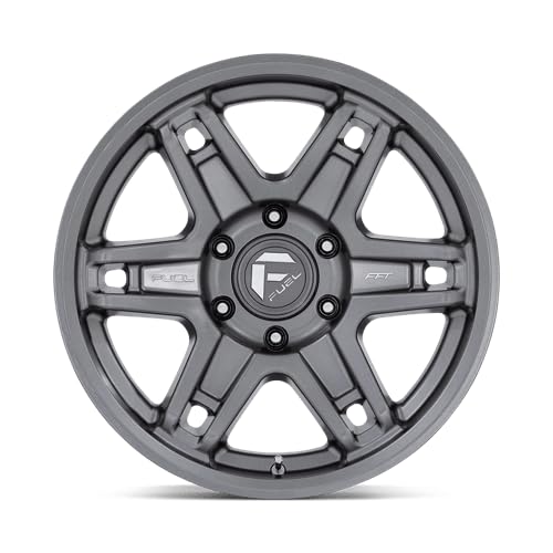 D838 FUEL OFF-ROAD SLAYER 17X8.5, 5X5.0, 4.16, 15mm MATTE GUNMETAL - D83817857542