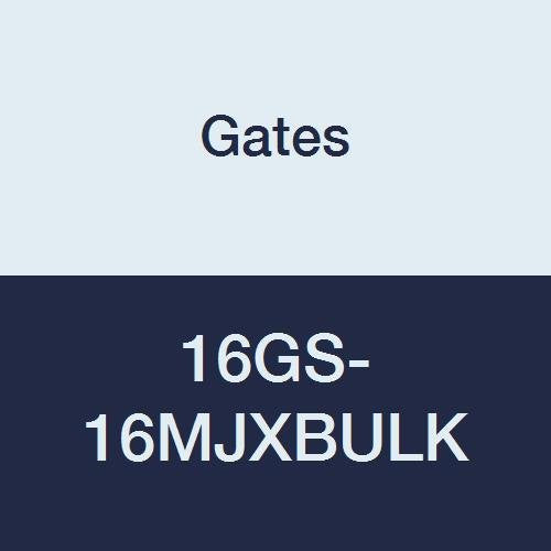 GlobalSpiral Series Gates 16GS-16MJXBULK Couplings, Male JIC, 37 Degree Flare, 1" ID (Pack of 50)
