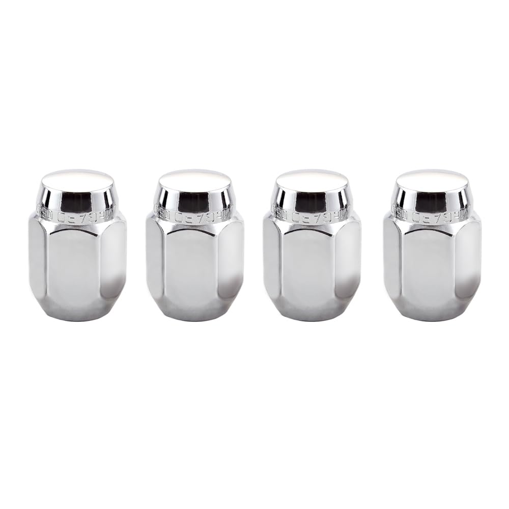 Chrome Cone Seat Style MCGARD Lug Nuts (M12 x 1.25 Thread Size) - Set of 4