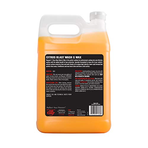 Citrus Blast Meguiar's Wash & Wax - 1 Gallon Container