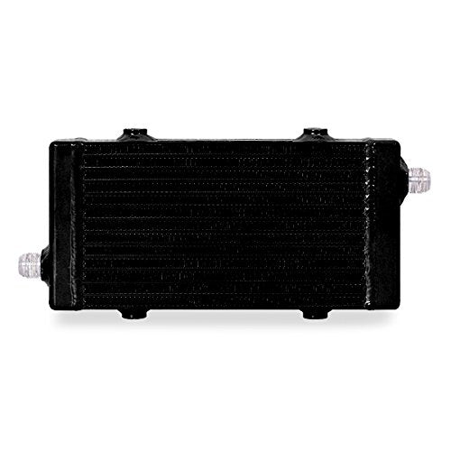 Mishimoto Black Universal Cross Flow Bar & Plate Oil Cooler, Small