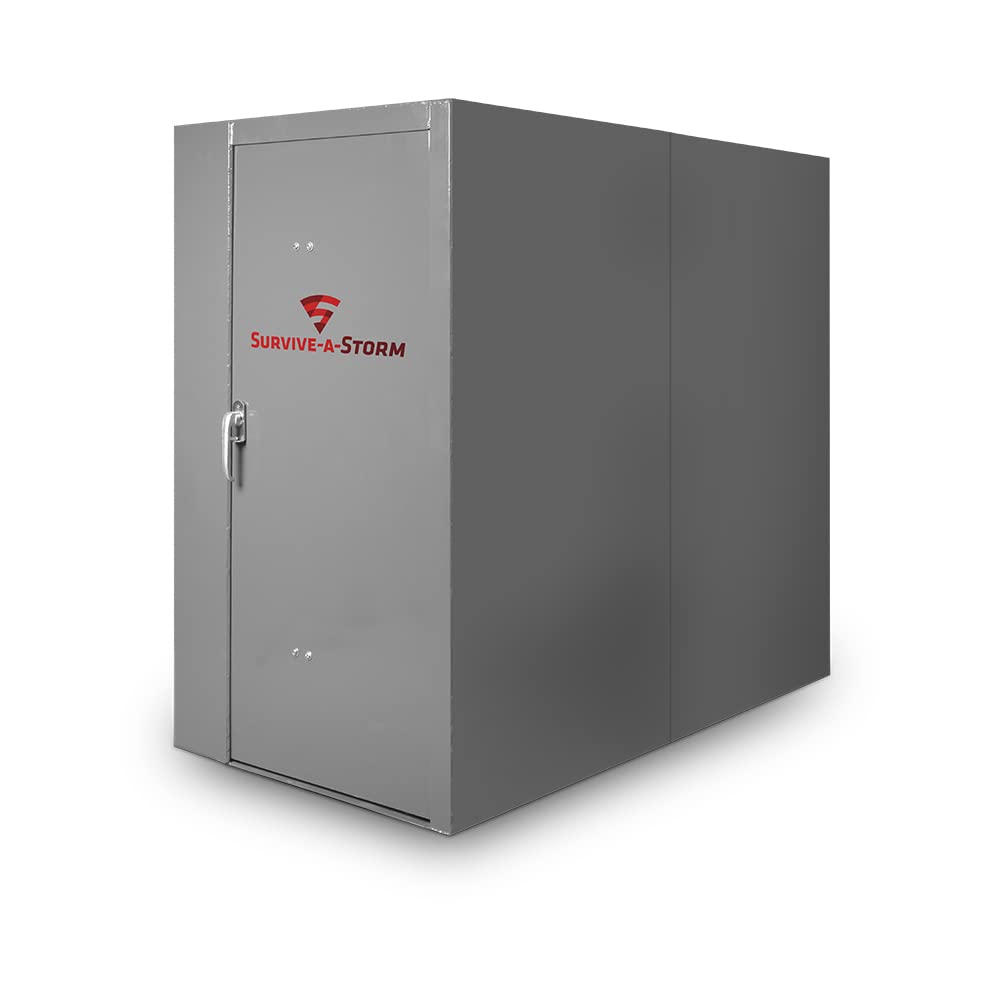 Extreme Above Ground, Survive A Storm - Safety/Emergency Shelter, Safe Room, FEMA Rated, Strong, 4x8, 10 People…