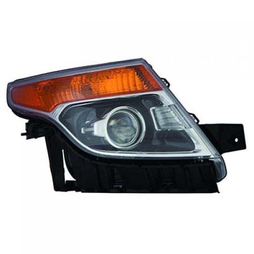Go-Parts - Front Headlight Headlamp Assembly for 2013-2015 Ford Explorer Front Housing/Lens/Cover - Right (Passenger) Side Replacement DB5Z 13008 A FO2503328 2014