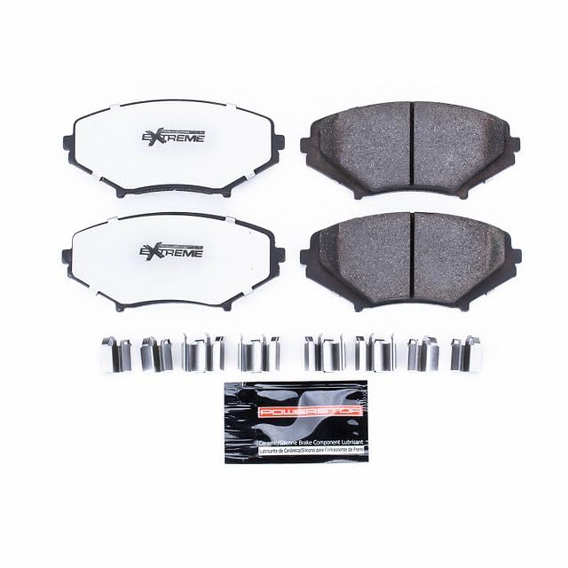 Power Stop Z26-1009 Brake Pad Extreme Performance New Formulation For Mazda RX-8 2004-2011 [Model Specific]