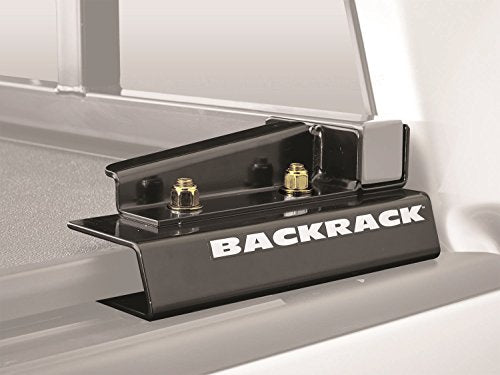 BACKRACK Hardware Kit for use w/Wide-Top Tonneau, Black, No Drill | 50221 | Fits 2017-2025 Ford F-250/F-350 Aluminum Body RealTruck