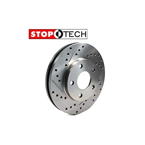 StopTech 227.65112L Drilled & Slotted Select Sport Rotor, Left