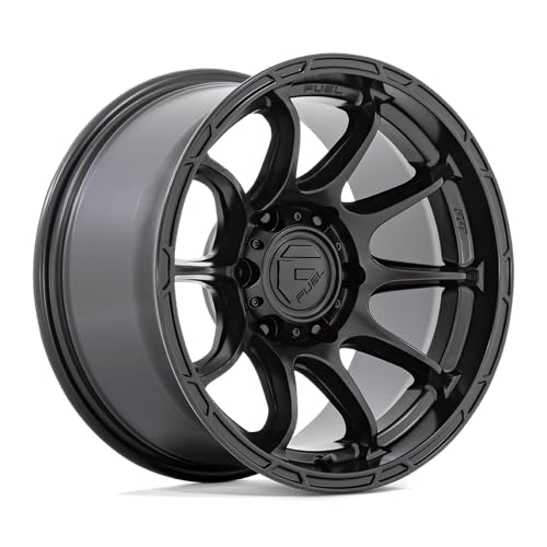 1PC Fuel D791 17X9 6X5.5 MT-BLK -12MM - D79117908445E