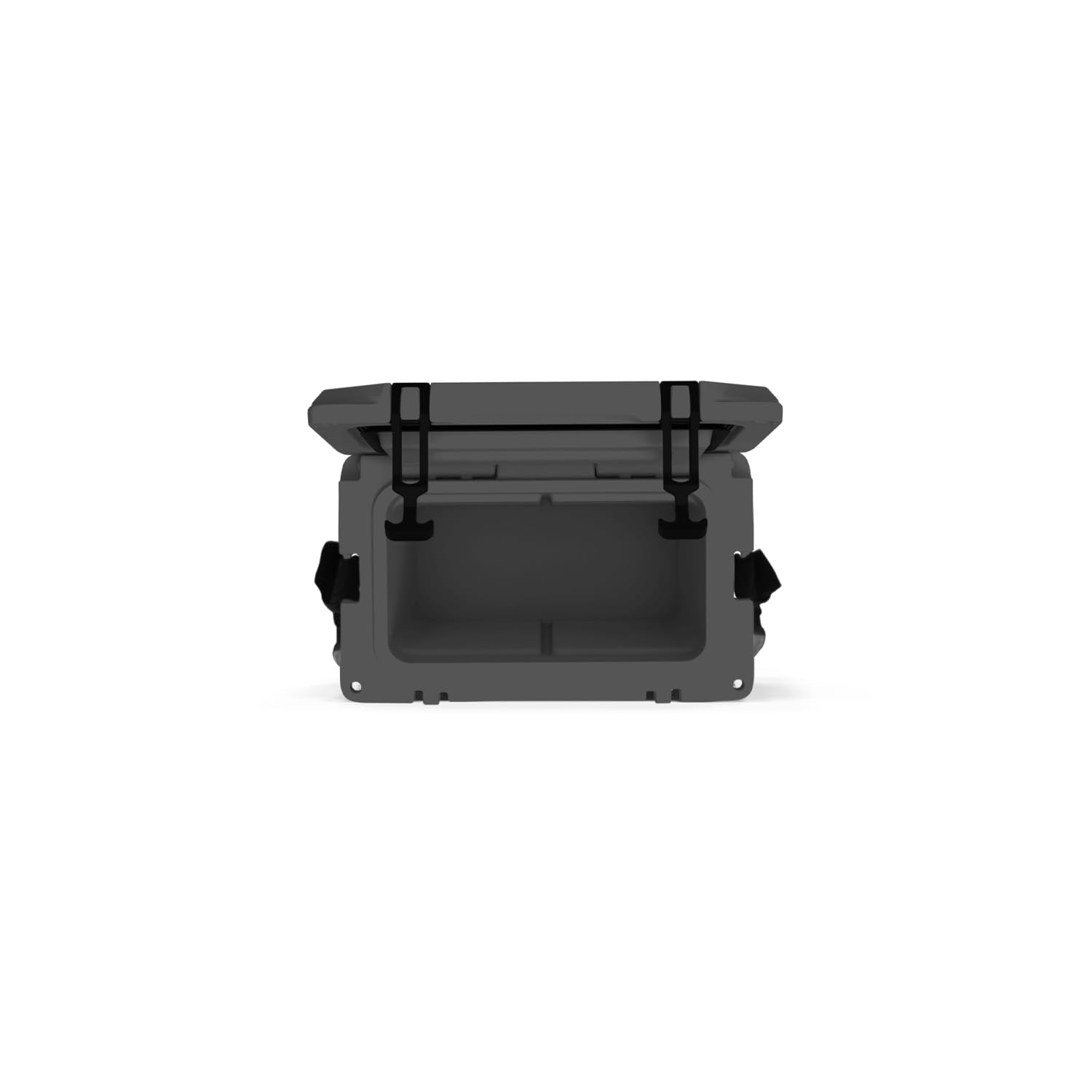 15 qt Grizzly Cooler, Durable Rotomolded Insulated Ice Chest, Made in USA, Warranty for Life, for Beach Boat Camping Fishing Hunting, G15, Stealth Gray