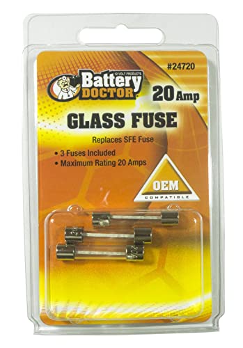 24720 WirthCo SFE Glass Fuse, 4 Pack
