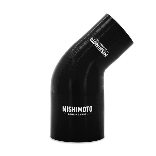 Mishimoto 45-Degree MMCP-R45-2030BK Silicone Transition Coupler, 2.00" to 3.00", Black