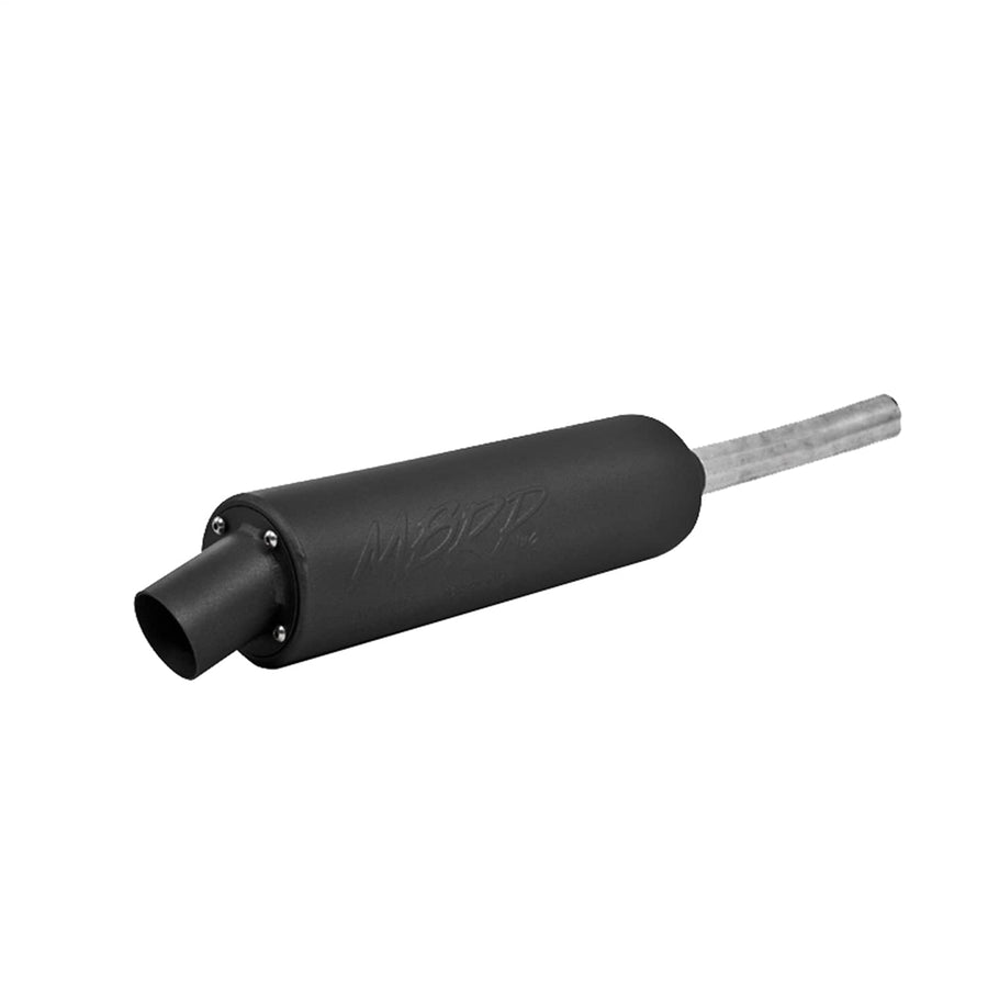 MBRP Core Straight Slip-On Exhaust Made of Black-Coated Aluminized Steel | Fits Kawasaki KFL 250 Bayou 2003-2010 | Better Sound Range, Quietest Profile, Noise Restriction Zone Friendly | AT-7203