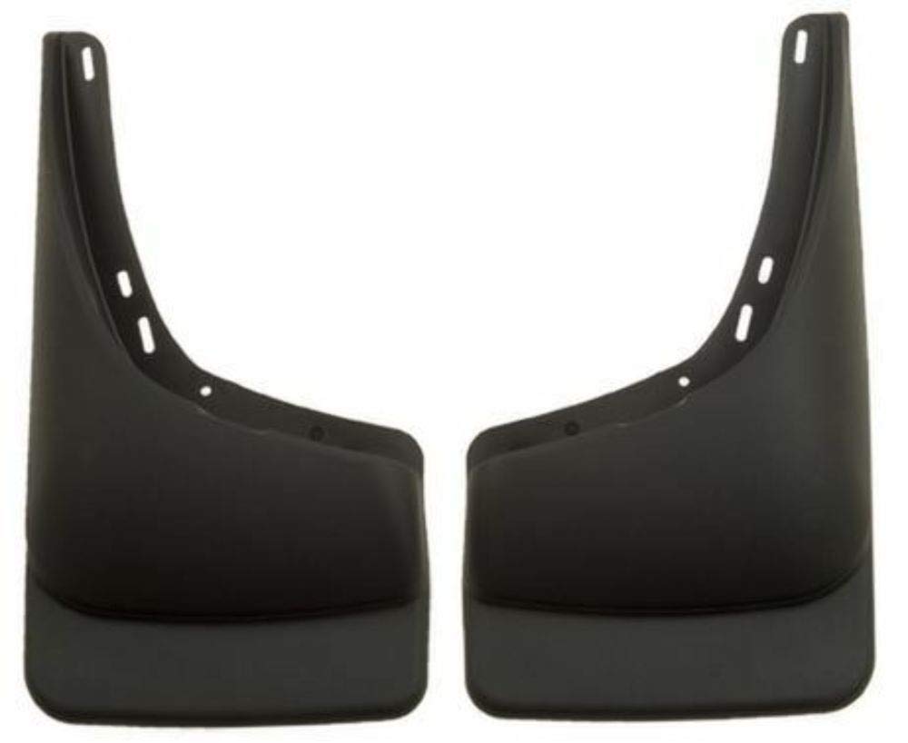 Husky Liners Mud Flaps HUS-57031, Custom Molded, Rear, Thermoplastic, Black, Dodge, Dakota, Pair