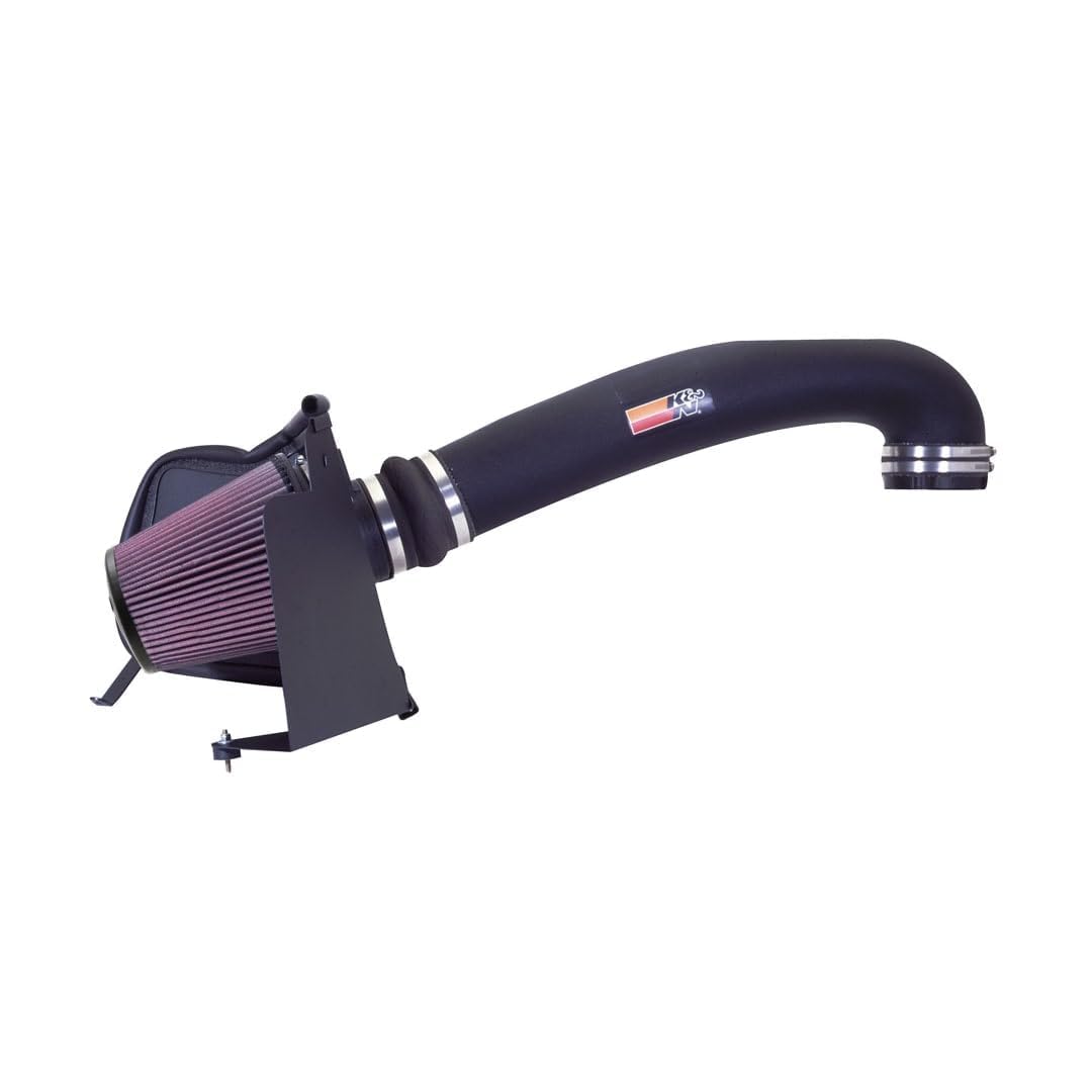Cold Air Intake System K&N: High-Flow Air Filter, Increase Performance & Towing: Compatible with 1999-2007 Chevrolet/GMC: 1500, 1500 Classic, 57-3038