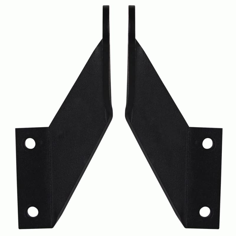 Jeep Metra - Hood Mount Bracket Designed for 22” Straight Lightbar - Pair, JK 2007-2018 (JP-JKHMB)