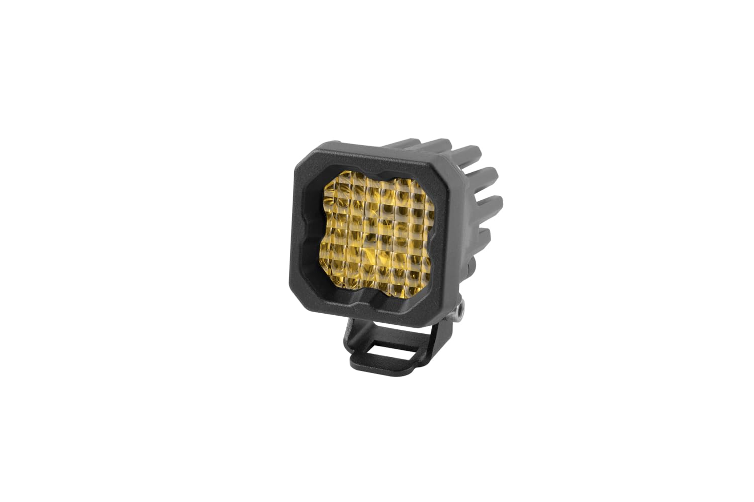 Diode Dynamics SSC1 Sport Yellow Standard LED Pod (one), Wide w/Amber Backlight