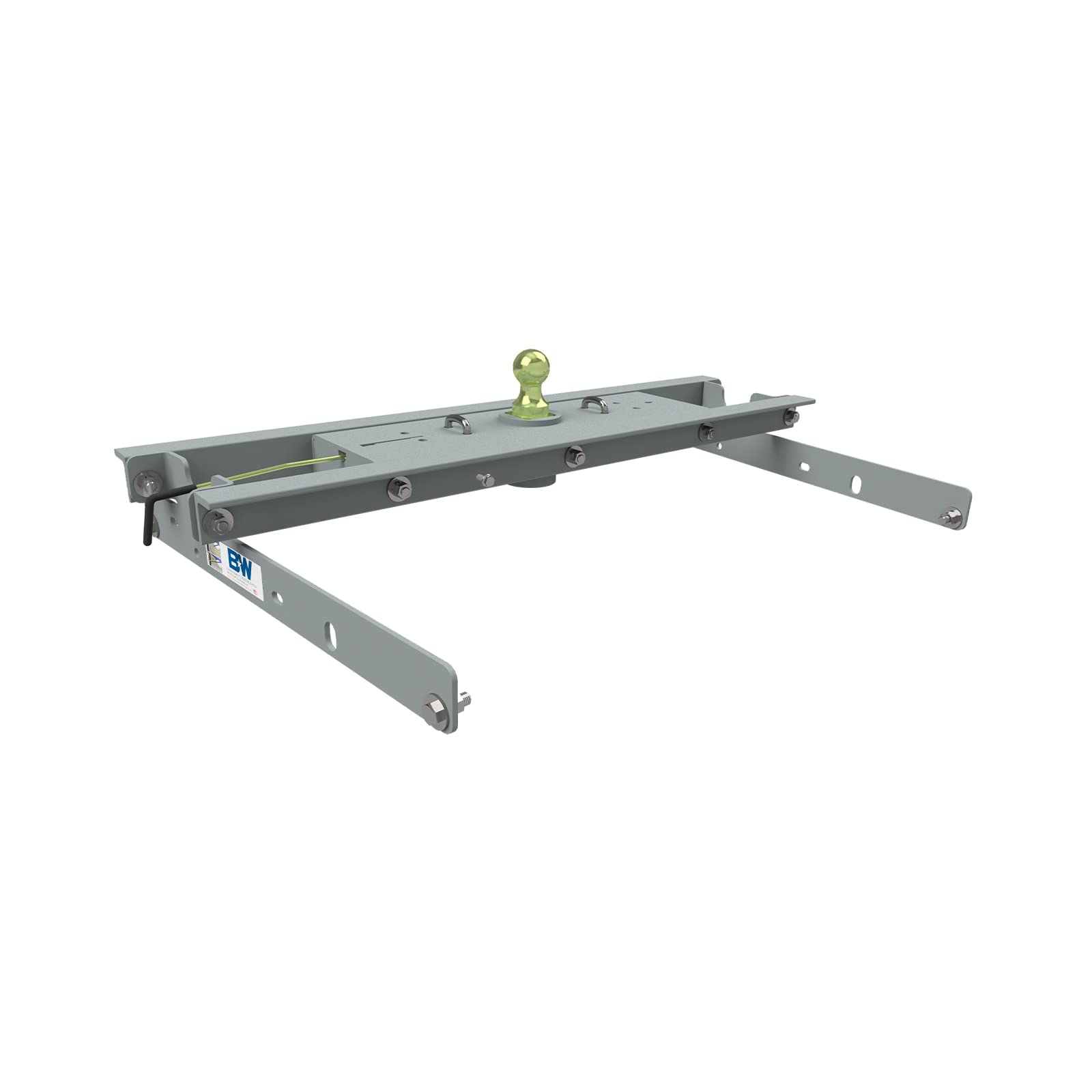 B&W Trailer Hitches Gooseneck Turnoverball Hitch - GNRK1000 - Compatible with 1988-1998 Chevrolet/GMC 1500, 2500, 3500 Long Bed Trucks and 1999-2000 Chev/GMC 2500 & 3500 Long Bed Trucks