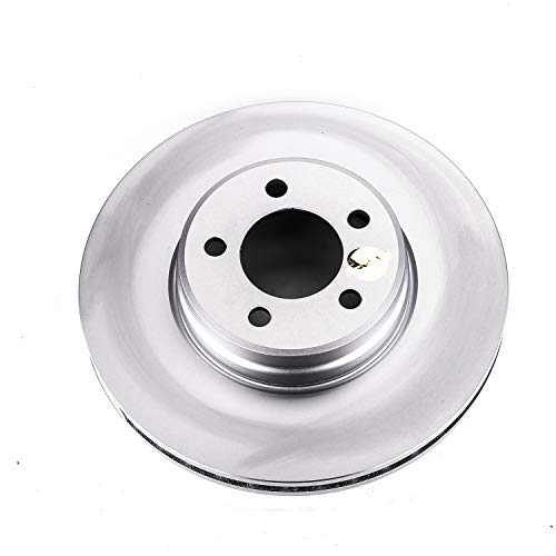 Power Stop front EBR695EVC Evolution Genuine Geomet® Coated Brake Rotor For Land Rover Range Rover 2003-2005 [Model Specific]