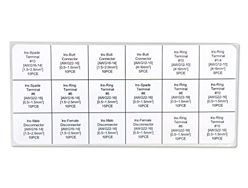 A2030 PerTronix Insulated Wire Terminal Kit (175pcs)