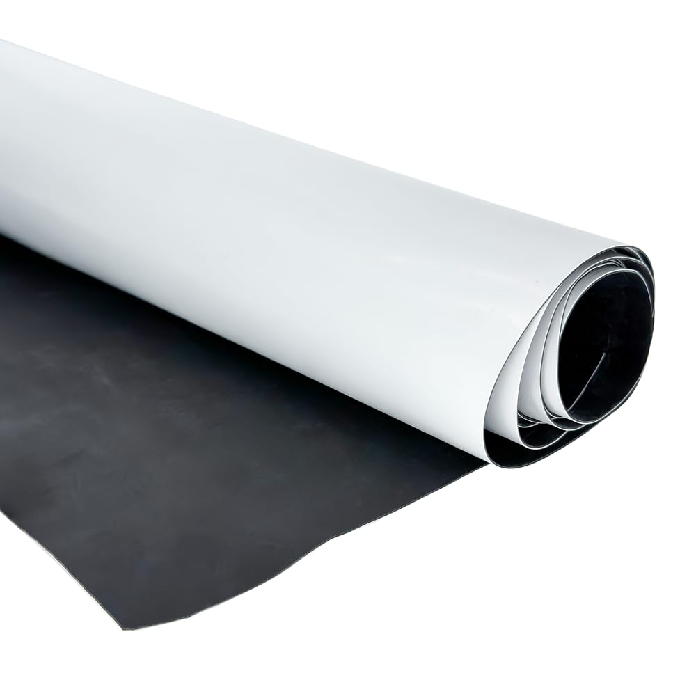 9809.5091 SWM 9 ft. 6 in. x 30 ft. EPDM Plus RV Roof White