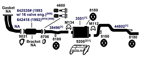 Exhaust Gasket AP Exhaust 9031