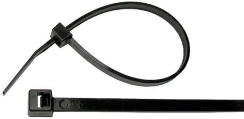 PMV7077PT Peterson 11" Black Nylon Tie Wrap 50# Tensile (25)