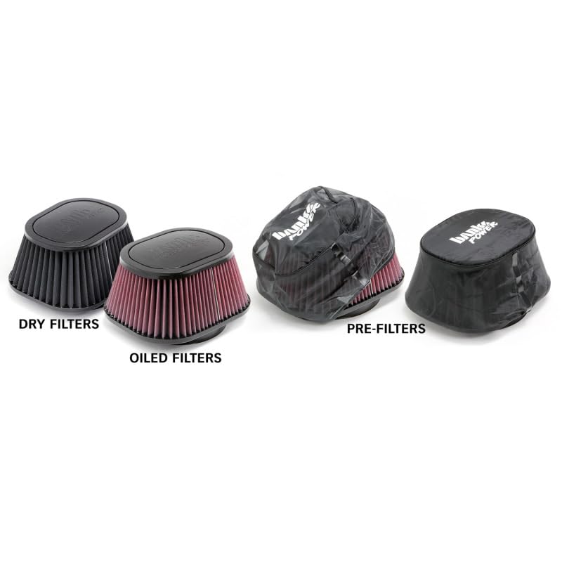 Ram Air Banks Engineering Air Intake Kit 42132-D Fits Chevrolet Silverado 2500 HD , Black