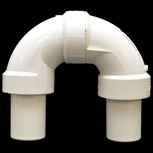 Boat SeaLand / Dometic 180 Degree Elbow 22089646 | White 1 1/2 Inch