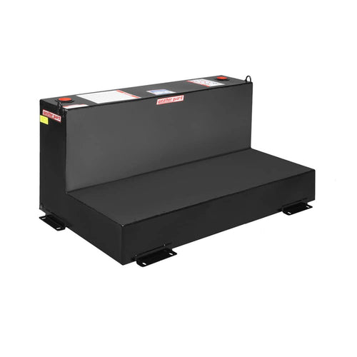 90GAL BLACK TRANSFER TANK L-SHAPE