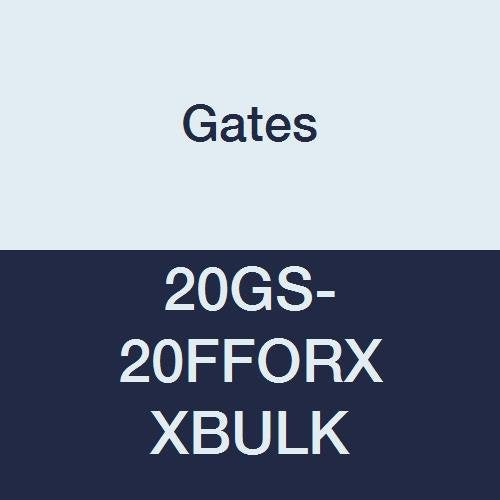 Gates XBULK 20GS-20FFORX GlobalSpiral Couplings, Female Flat-Face O-Ring Swivel, Zinc Plated Carbon Steel, 5.04", 1 1/4" ID (Pack of 25)