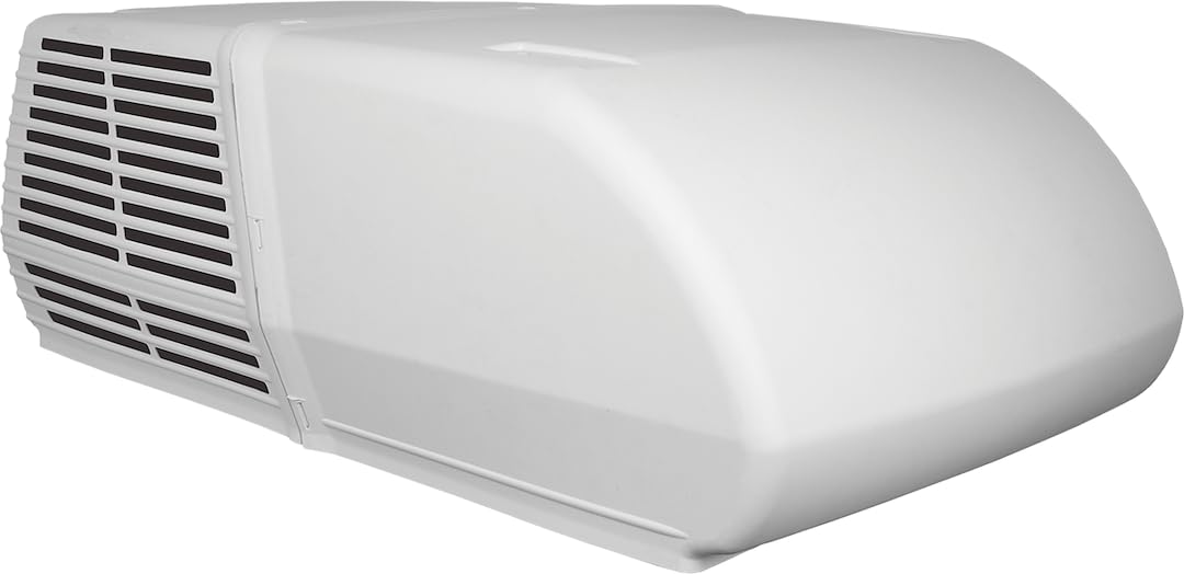 Mach 3 Plus Coleman-Mach 38203-065, 13,500 BTU A/C, Polished White, Wood Skid