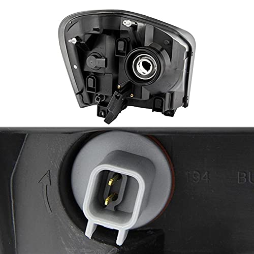 Headlight Xtune HD-JH-DDU04-AM-BSM - Black Smoked Dodge Durango 04-05 OEM Headlamps
