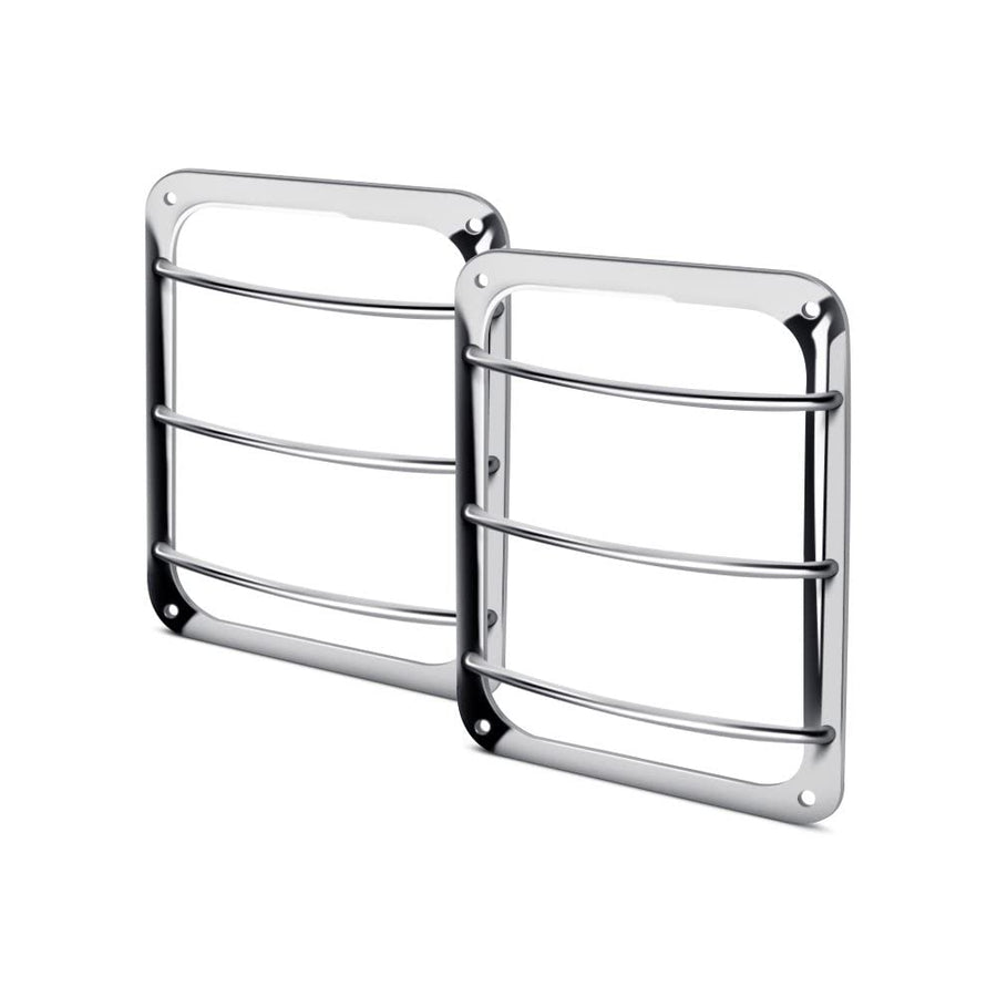 Stainless Steel Kentrol 30582 Tailgate Guards for 2007-2018 JK