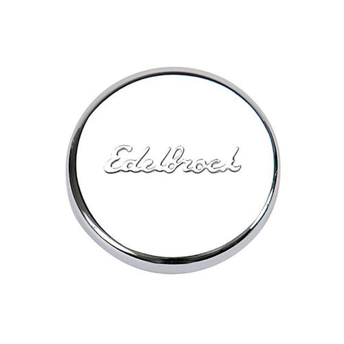 Chrome Edelbrock Oil Fill Hole Plug 4415